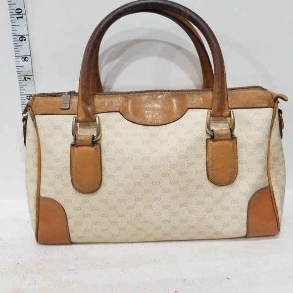 GUCCI VINTAGE BAG - Picture 1 of 7
